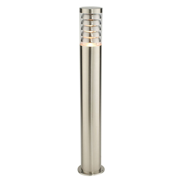 Saxby Tango Stainless Steel Outdoor Garden Patio E27 Led Bollard Post