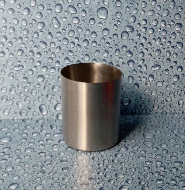Haceka Ixi Toothbrush Holder Replacement Cup 100% Stainless Steel