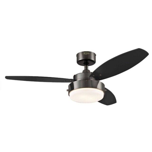 "Westinghouse Alloy 42"" Gun Metal Ceiling Fan"