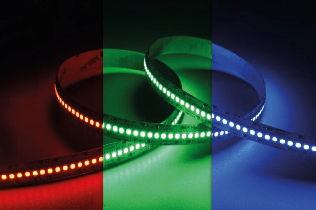 Led Tape Spotless 24v 12mm 3m Reel Rgb Ip20 28.8w/m Max Integral