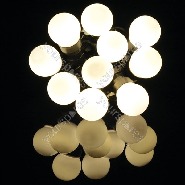 Lyyt Outdoor Led Festoon Lights - 10 Bauble Warm White - Bof10ww