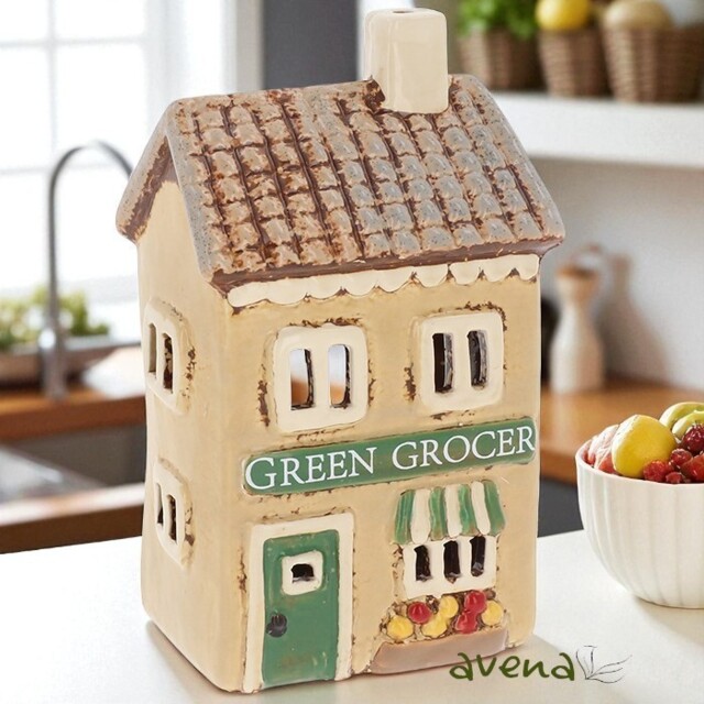 Village Pottery Collection Greengrocers Tealight Holder - Ornament
