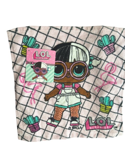 Lol Surprise Flannel Face Cloth Girl Next Door Design
