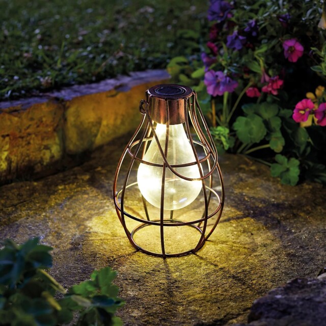 Solar Hanging Firefly Lantern Copper Led Lights Table Lantern Indoor
