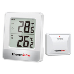 Thermopro Tp200c Indoor Outdoor Thermometer Wireless, Greenhouse