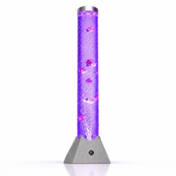 90cm Colour Changing Led Water Bubble Fish Novelty Lamp