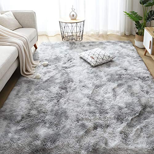 Area Rugs Soft Living Room Carpets Anti Slip Fluffy Bedroom Rug Shaggy