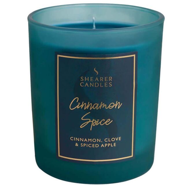 Shearer Candles Cinnamon Spice Fragrance Long Lasting Scented Jar