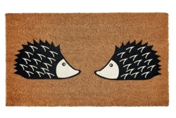 Groundsman Coir Doormat Door Mat 40cm X 70cm Hedgehogs Gmdm245