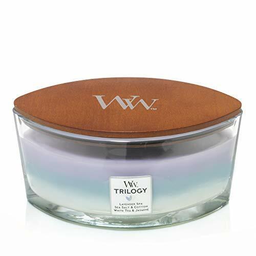 Woodwick Ellipse Trilogy Scented Candle With Crackling Wick - Calming