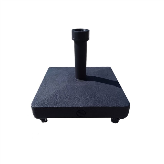 Groundlevel Easy Move 27kg 4 Wheel Parasol Umbrella Base Easily Fit