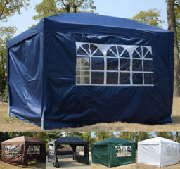Garden Heavy Duty Pop Up Gazebo Marquee Party Tent Wedding Canopy 4
