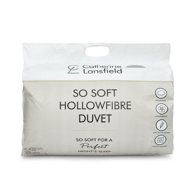 Catherine Lansfield So Soft Hollowfibre Hypoallergenic Duvet/quilt 4.5