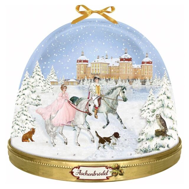 Fairytale Snowglobe Coppenrath Advent Calendar 52 X 49 Cm Iridescent