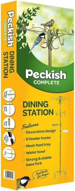 Peckish Complete Dining Station For Wild Birds Feeder Green Weather