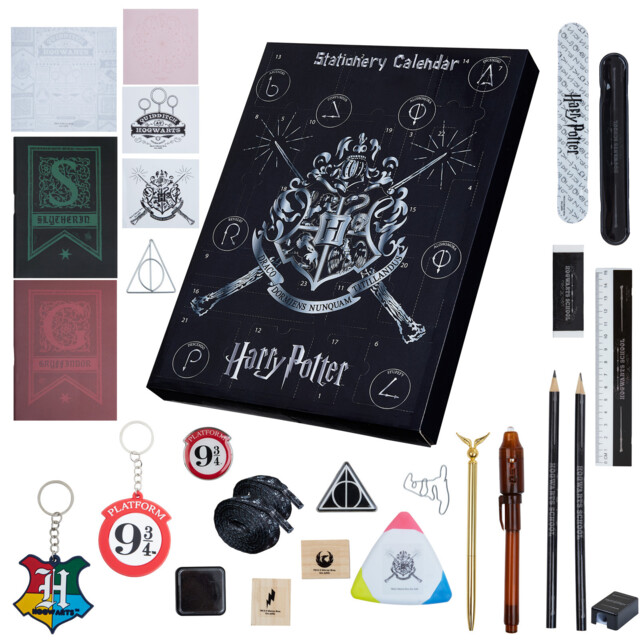 Harry Potter Advent Calendar 2023 Stationery Christmas Countdown