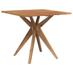 Garden Table Outdoor Table Side Coffee Table Square Solid Wood Acacia