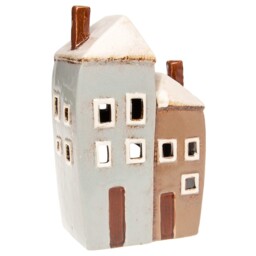 Two Houses Tealight Holder - Great Home & Gift Item