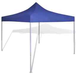 Foldable Tent 3x3 M Blue Vidaxl
