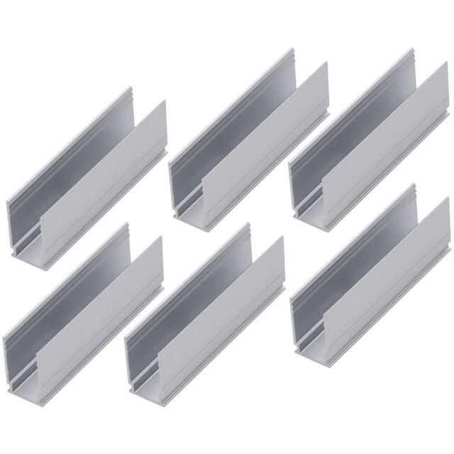 Paulmann 94215 Plug & Shine Lighting Mounting Clips 6pc Rust-free