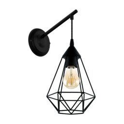 Modern Vintage Design Black Wall Light 1 Gl0498