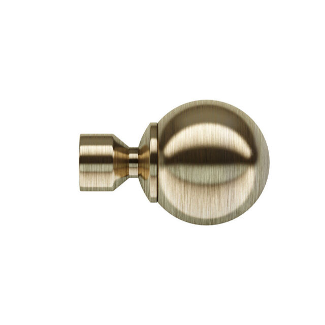 Hamilton Mcbride Finial Ball Antique Brass