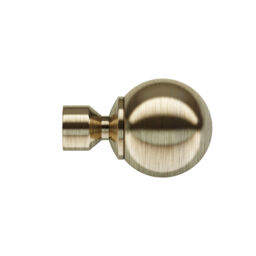 Hamilton Mcbride Finial Ball Antique Brass