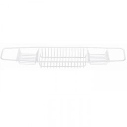Blue Canyon Bathroom Storage Caddy Tidy Organiser Over Bath White