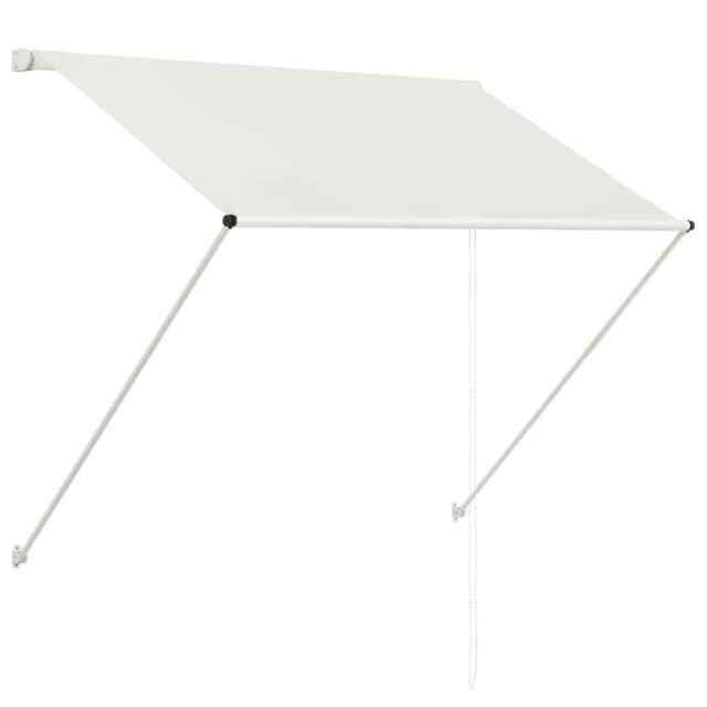 Terrace Window Awning Retractable Sun Protection Balcony Canopy Steel