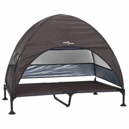 Raised Dog Bed Folding Manual Fabric And Steel Outdoor Furniture