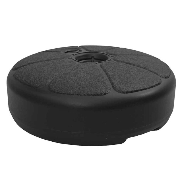 Umbrella Base Sand/water Filled 15l Black Outdoor Parasol Holder Stand