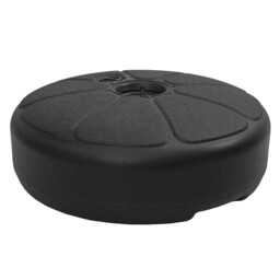 Umbrella Base Sand/water Filled 15l Black Outdoor Parasol Holder Stand