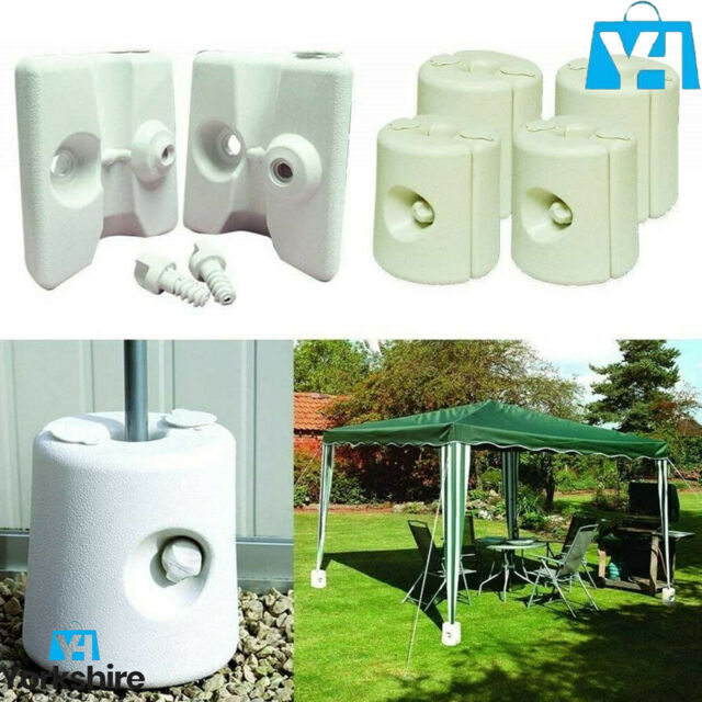 4pc Gazebo Feet Leg Pole Anchor Tent Weights Marquee Market Stall