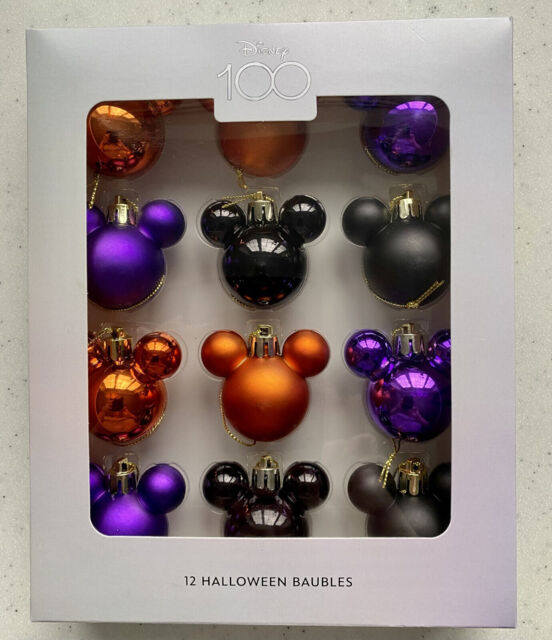 Disney 100 Collection - 12 Mickey Minnie Mouse Baubles - In Box