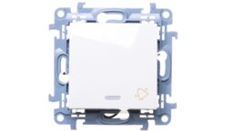 Simon 10 Przycisk /dzwonek/ Z Podświetleniem Led Biały Cd1l.01/11