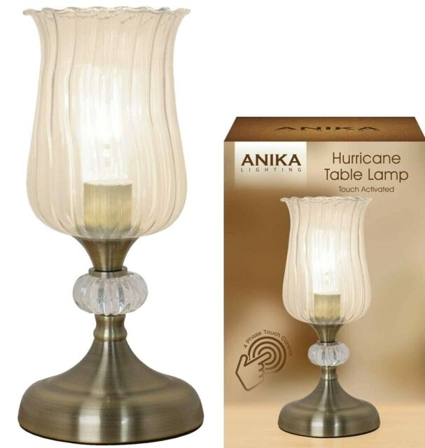 Hurricane Table Lamp Touch Activated Control Soft Night Light Bedside