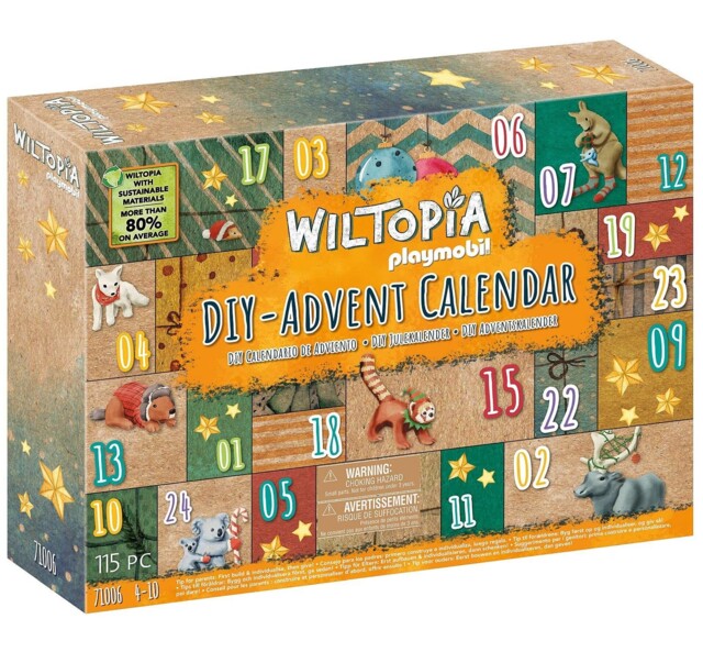 Playmobil Wiltopia 71006 Diy Advent Calendar - Animal Trip Around The