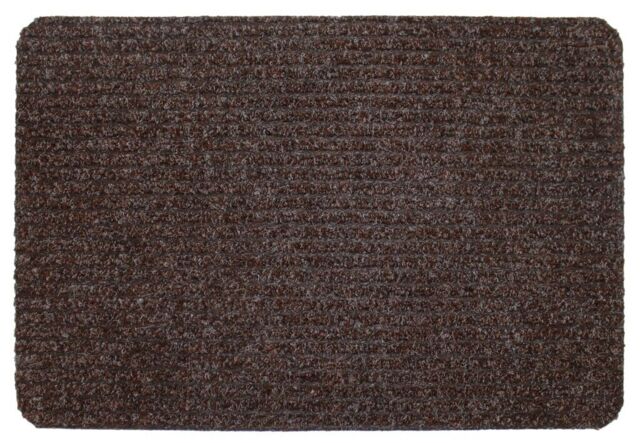 Groundsman Ribbed Non-slip Entrance Door Scraper Floor Mat 40cm X 60cm