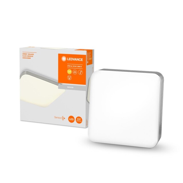 Led Wall Lamp Ceiling Lamp White 43cm 50w Warm White Orbis Sensor