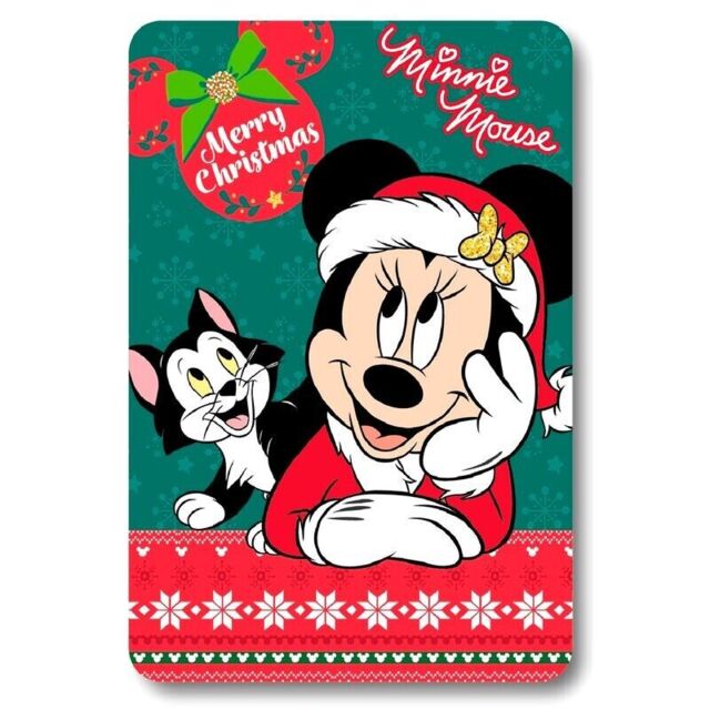 Disney Minnie Mouse Christmas Polar Blanket (100 X 140cm)
