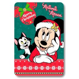 Disney Minnie Mouse Christmas Polar Blanket (100 X 140cm)