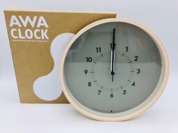 Lemnos Soso Wall Clock Japan Gray Awa13-06 Gy