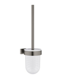 Grohe Essentials Cube Toilet Brush Set 40513al1 - Brushed Hard