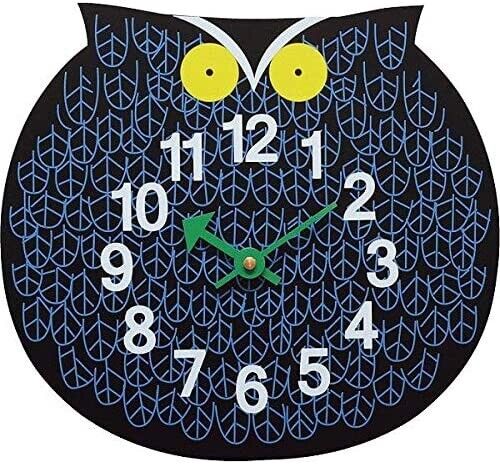 George Nelson Wall Clock Zoo Timer Clock Owll Key Corporation Gn901