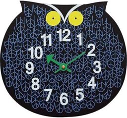 George Nelson Wall Clock Zoo Timer Clock Owll Key Corporation Gn901