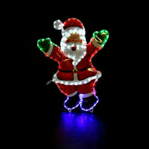 Garden Mile 78 Cm Santa Claus Rope Lights Christmas Decoration Set