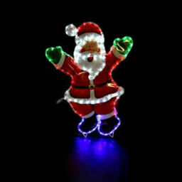 Garden Mile 78 Cm Santa Claus Rope Lights Christmas Decoration Set