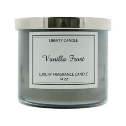 Liberty Candles Vanilla Frost - Luxury Fragrance Candle 397g Twin Wick