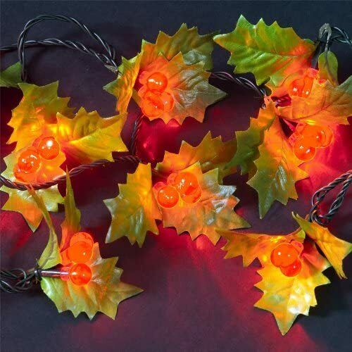 Snowtime 3.6m/12ft Red Holly Berry Indoor & Outdoor 50 Static Led