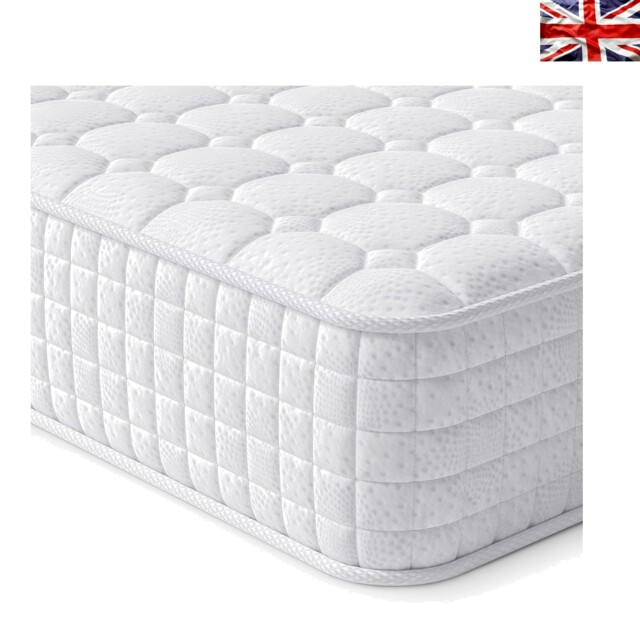Individually Pocket Spring 3ft Single Mattress For Ultimate Comfort &